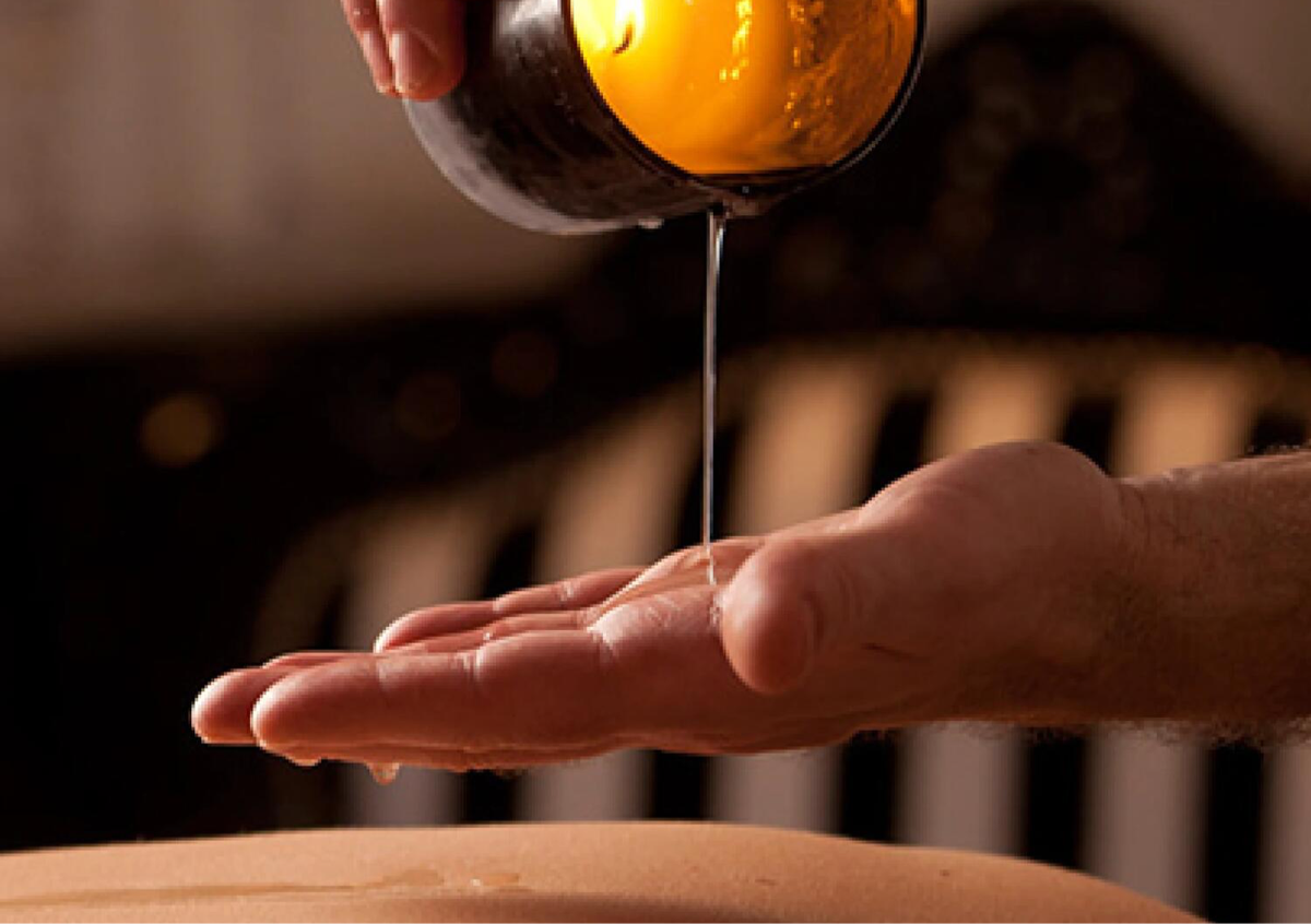 Candle massage