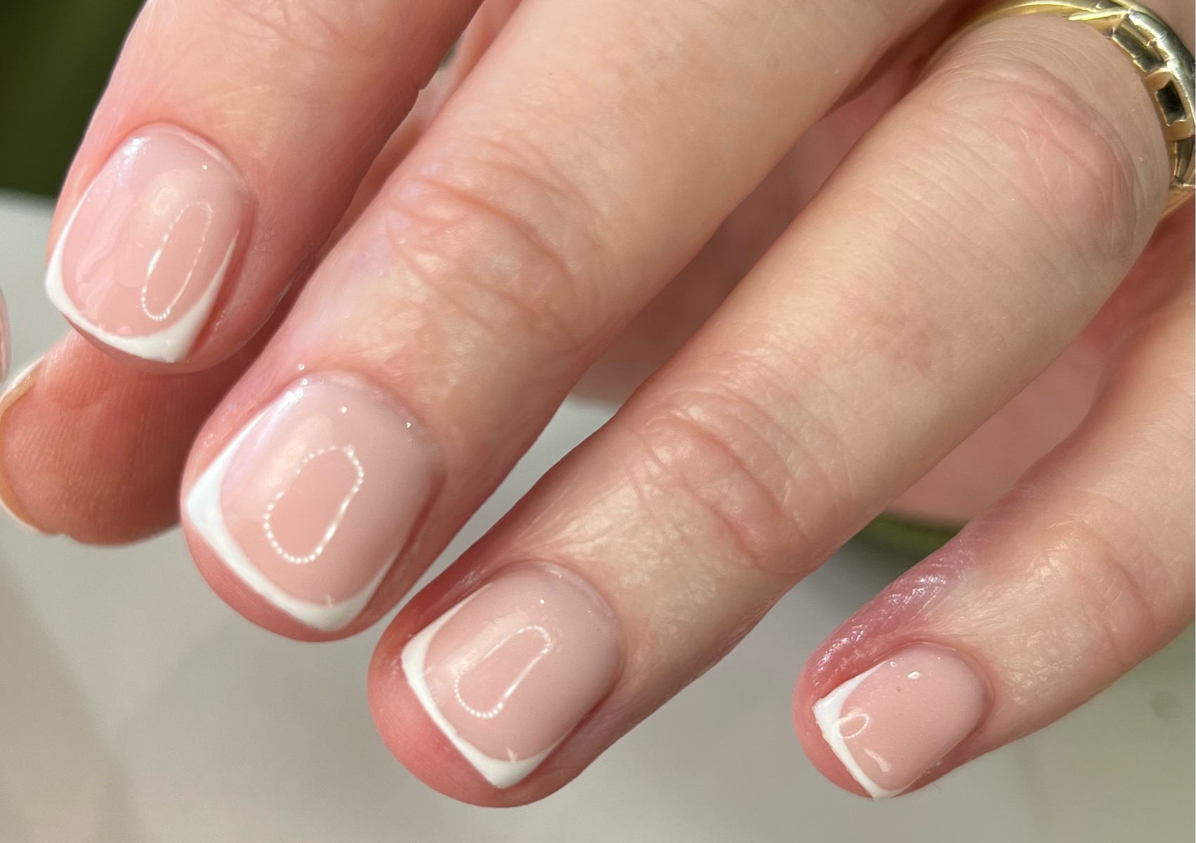 BIAB with colour/design