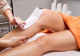 Waxing half legs 