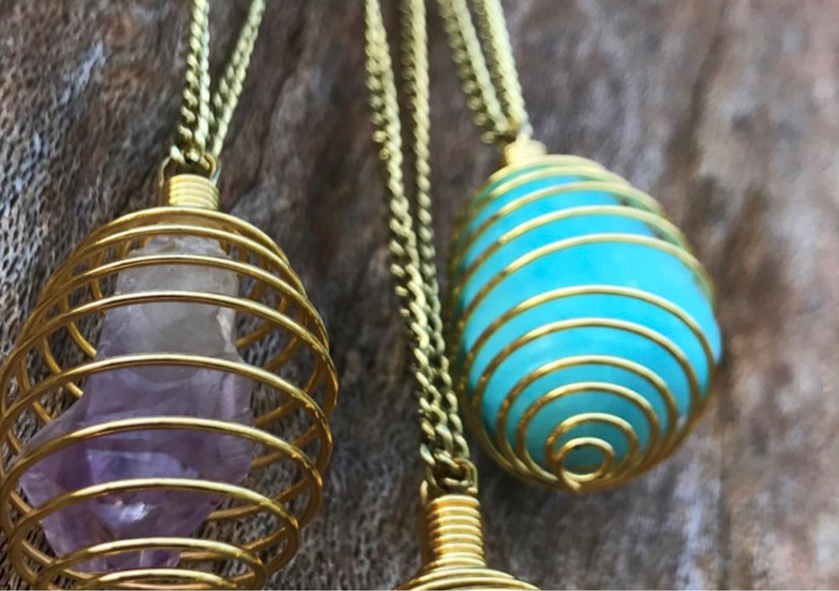 Stone Necklace (handmade)