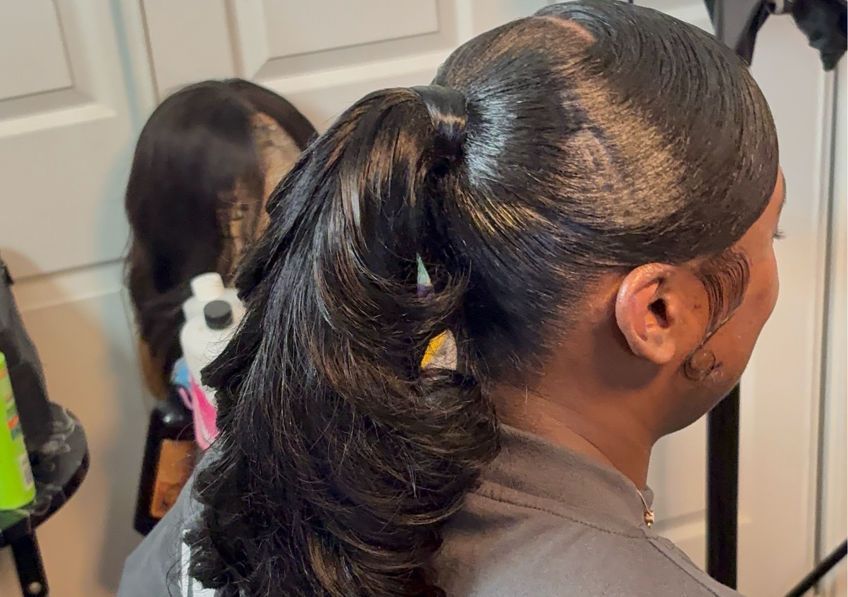 Barbie ponytail