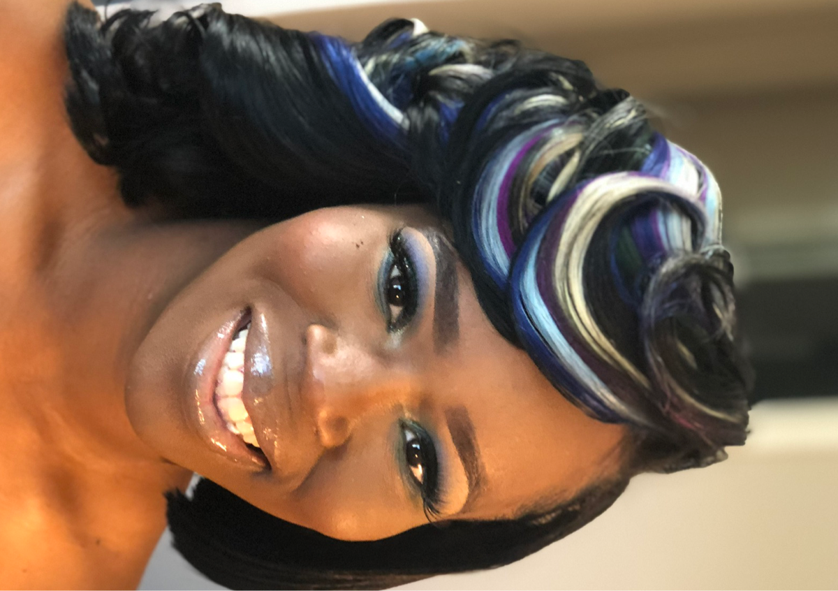 Quick weave with leave out 
