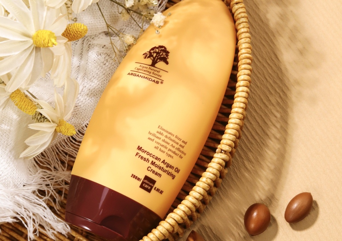 Crème capillaire hydratante Arganmidas à l’huile d’argan ✨