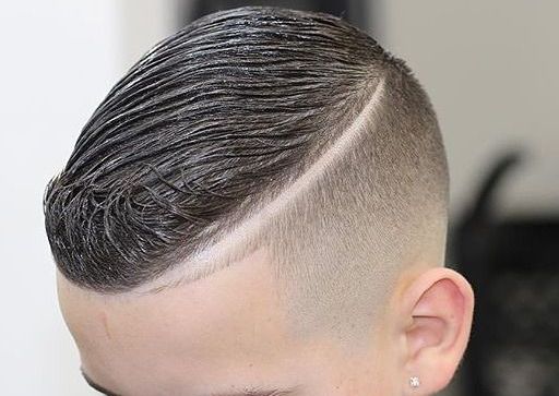 Kids Comb Over Fade.                       $30