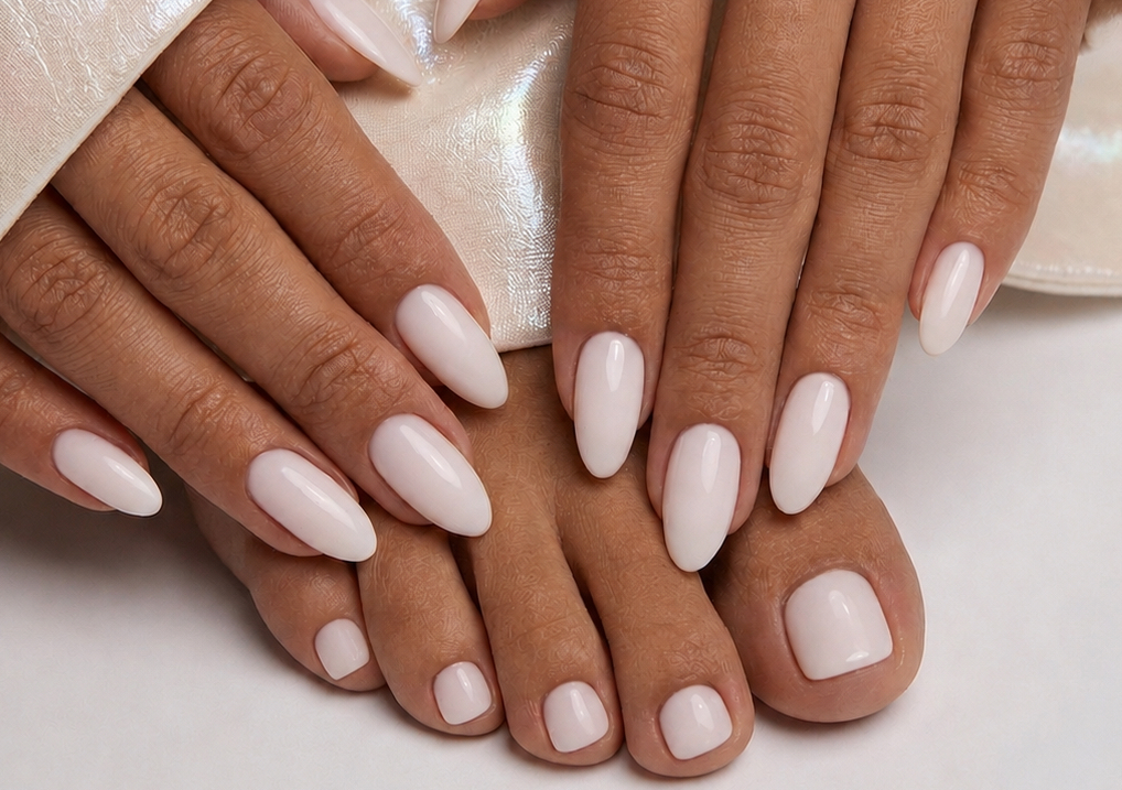 Complex:Hard gel manicure+gel pedicure