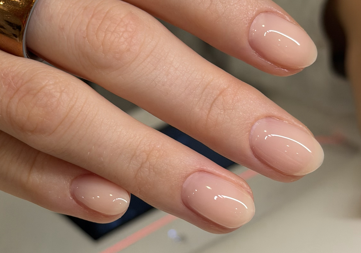 Hard Gel Manicure one colour