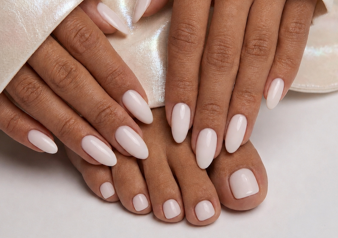 FIRST TIME CLIENT ONLY Complex Hard gel manicure+gel pedicure