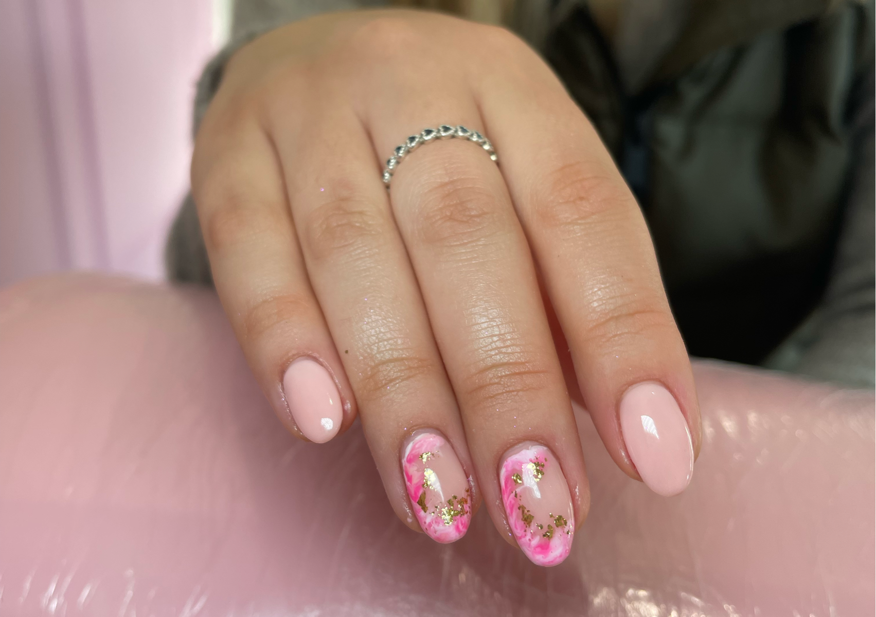 Infill BIAB & Nail Art