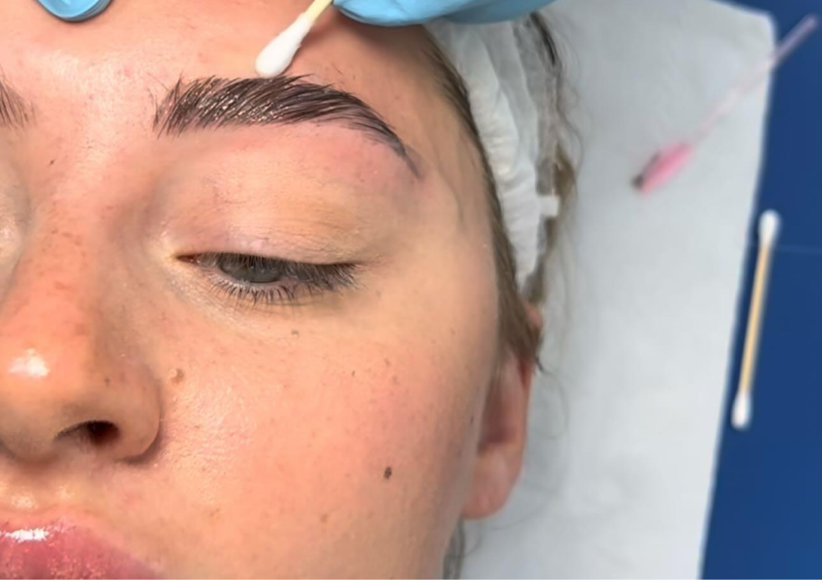 Eyebrow lamination