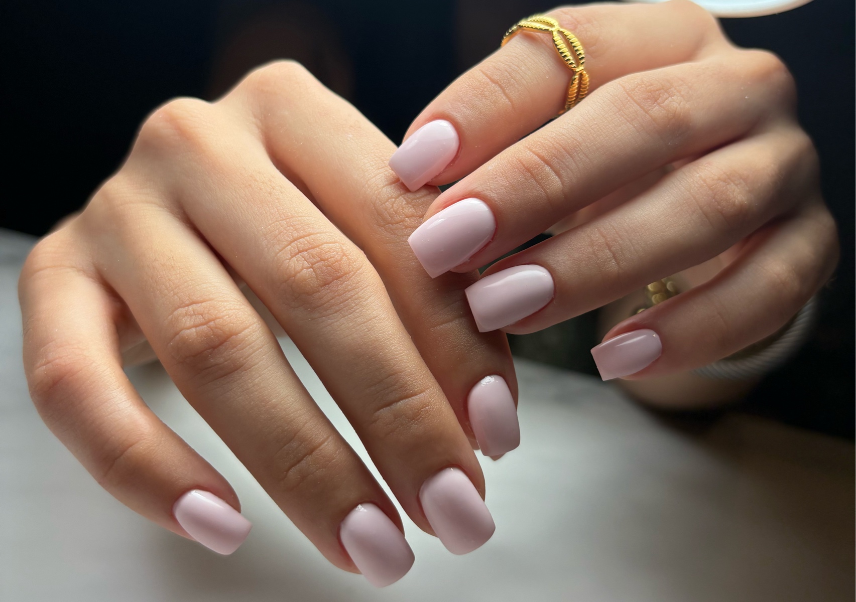 Manicura con Hard gel o Builder Cortas 