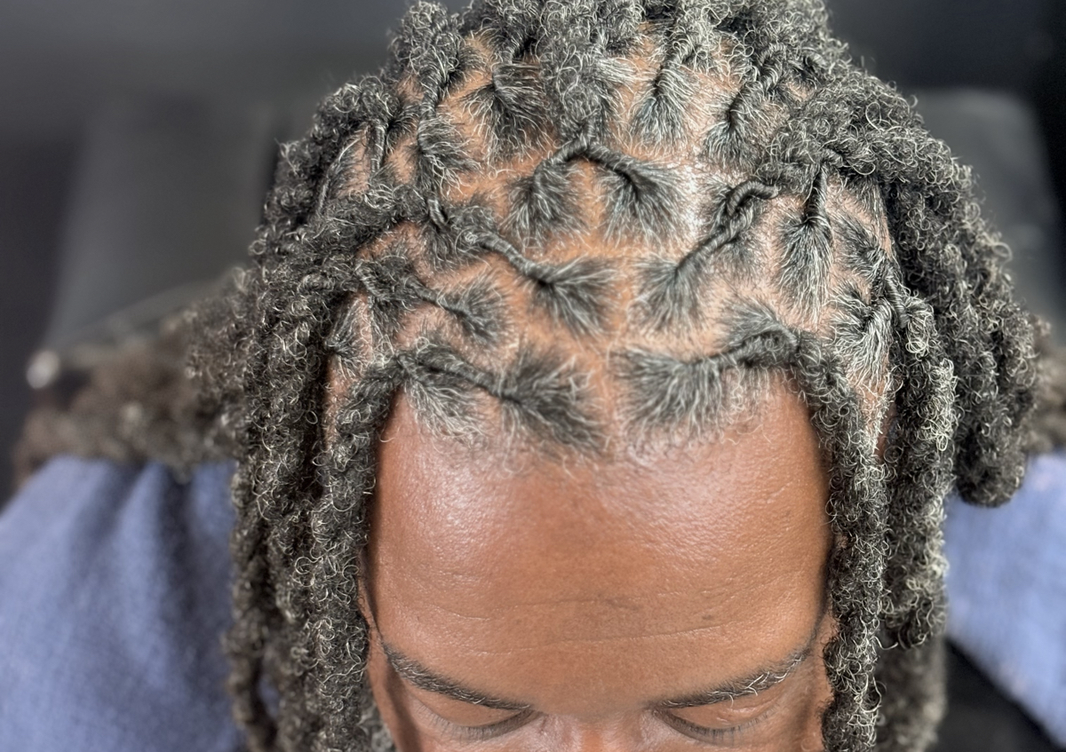  Retwist, Haircut, and Two Strands