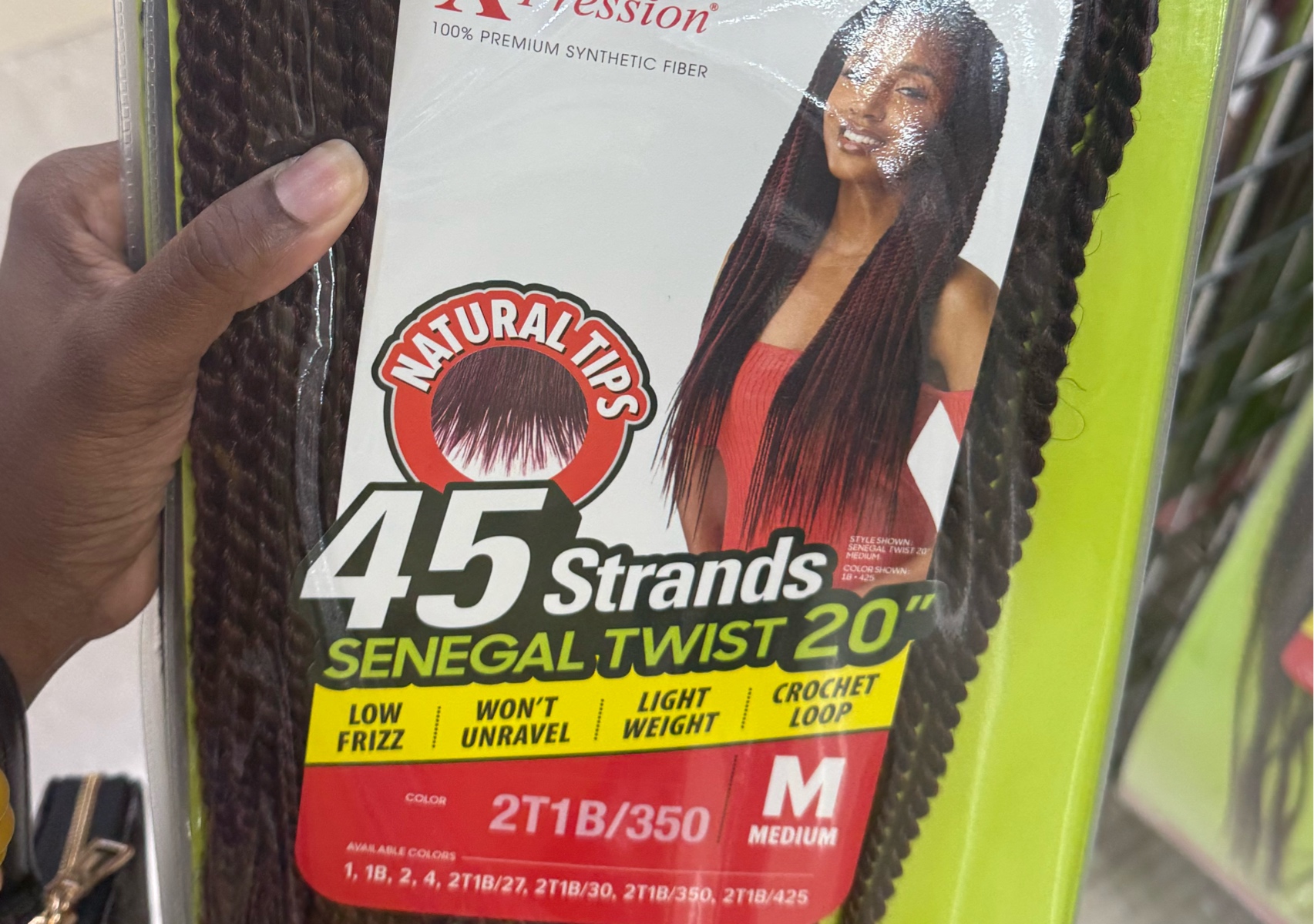 20” Senegalese Twitst Crotchets