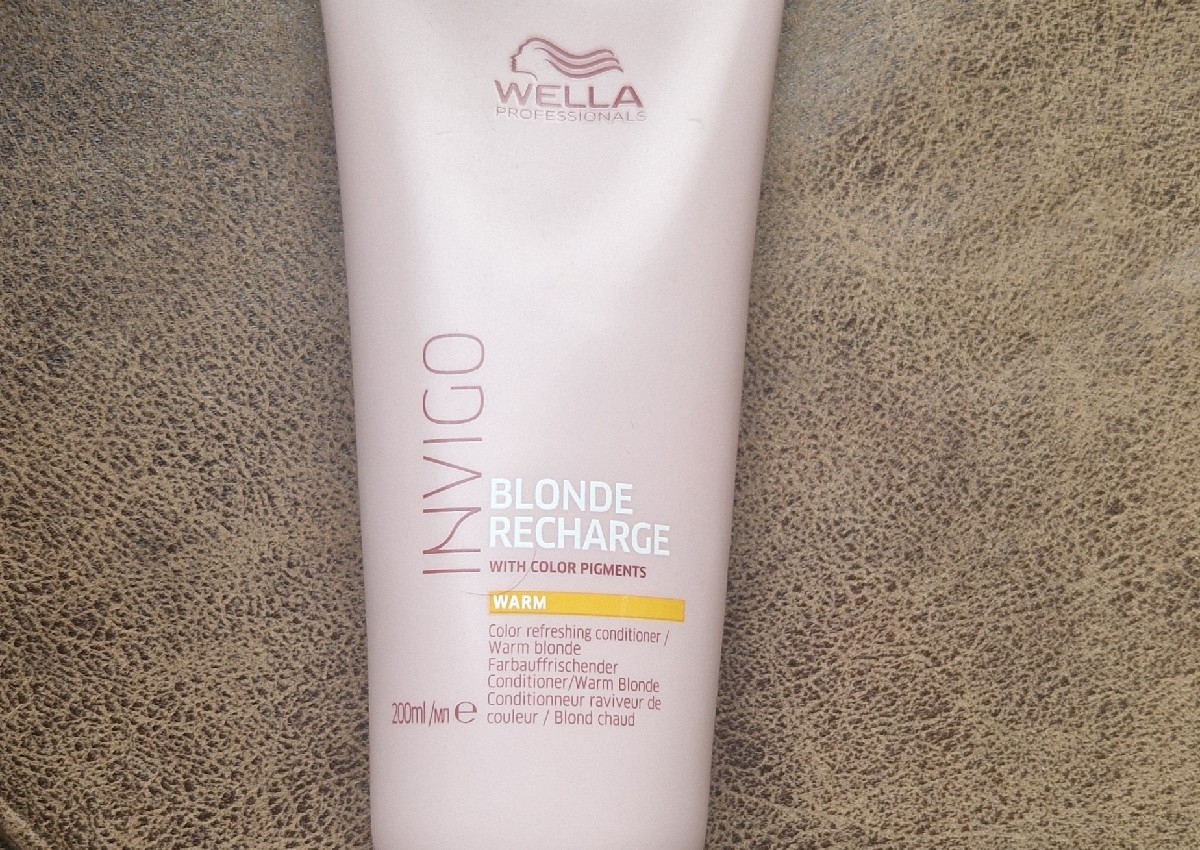 Wella warm blonde conditioner