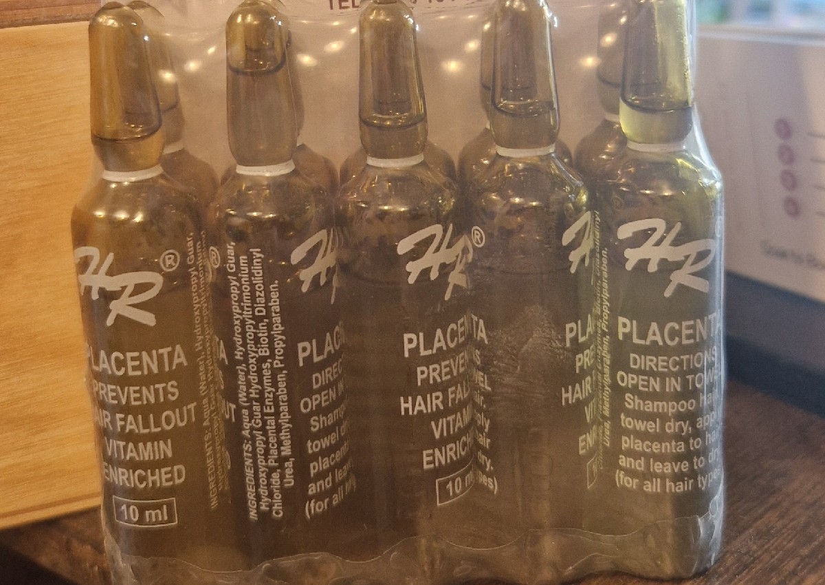 Placenta hairloss ampules x10 