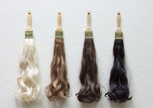 Roots colour and blow dry