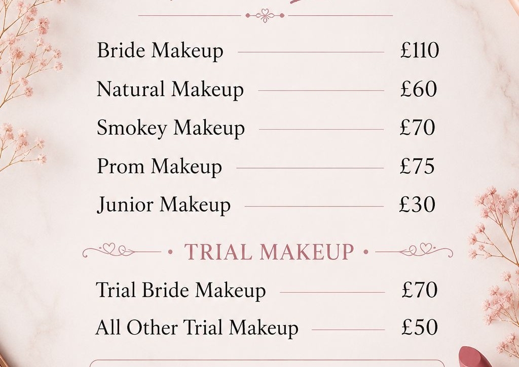 Make price list 