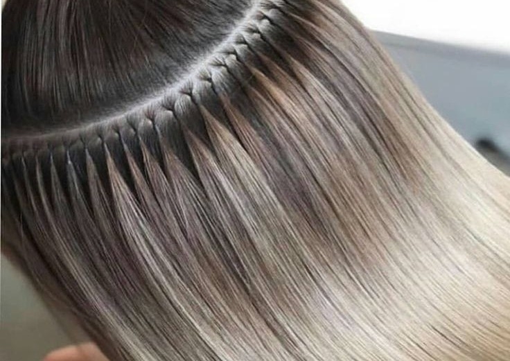 Hair extensions refitting for nano or micro rings 