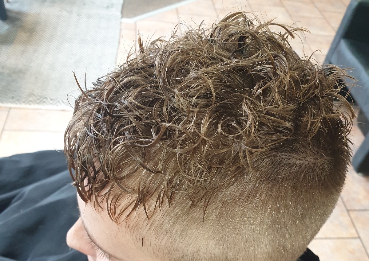 Kids perm 12 and under incl cut 