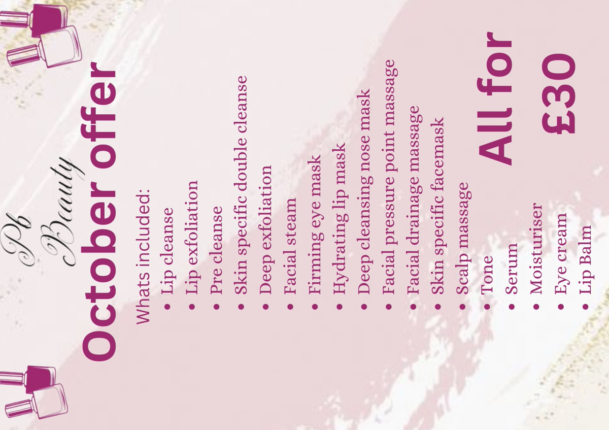 October offer 