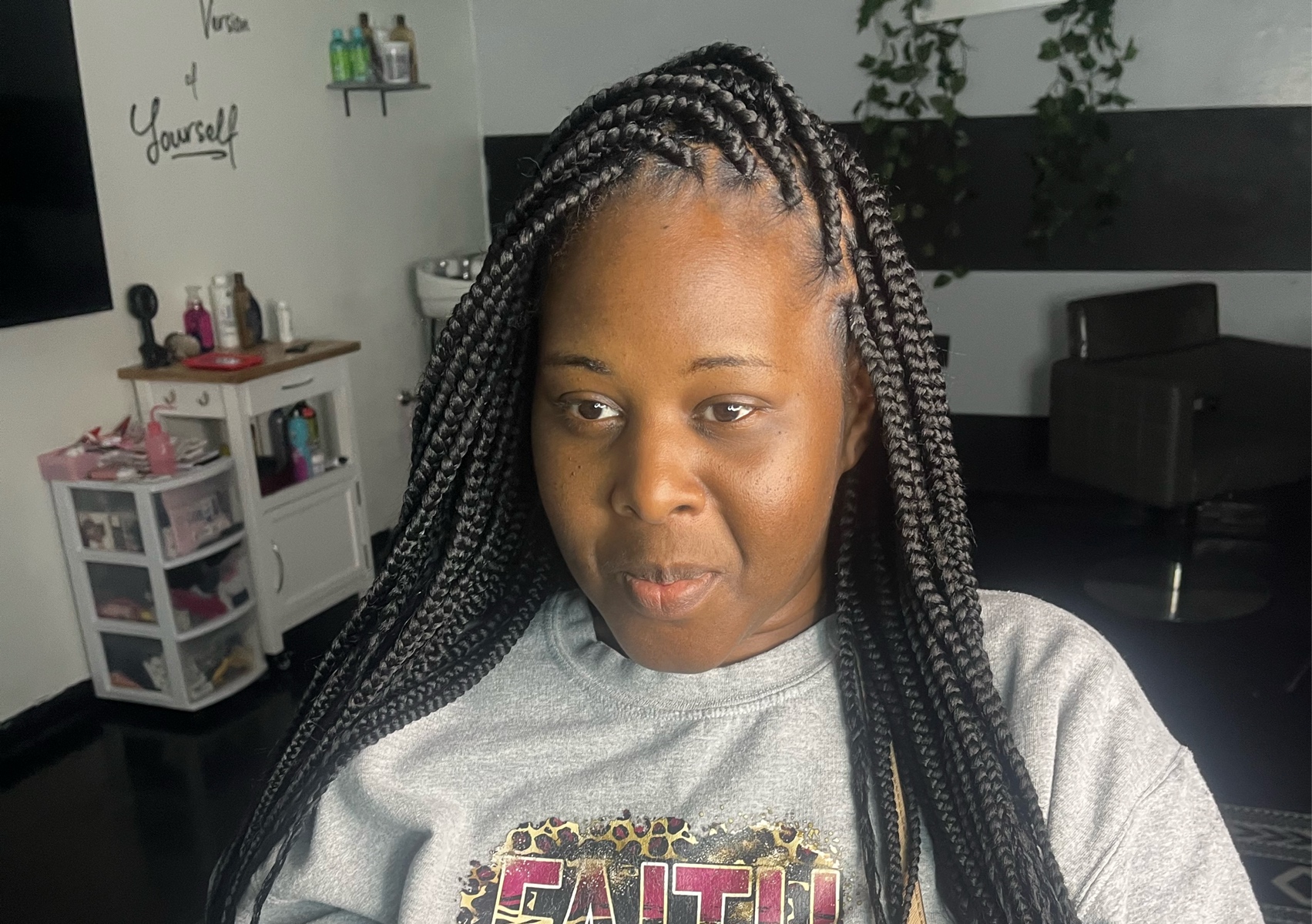 Traditional Box Braids 