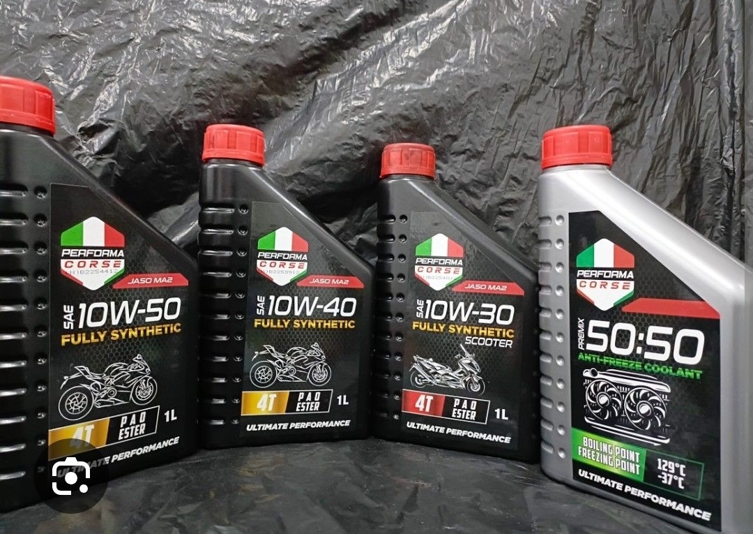 Oil and filter replacement 