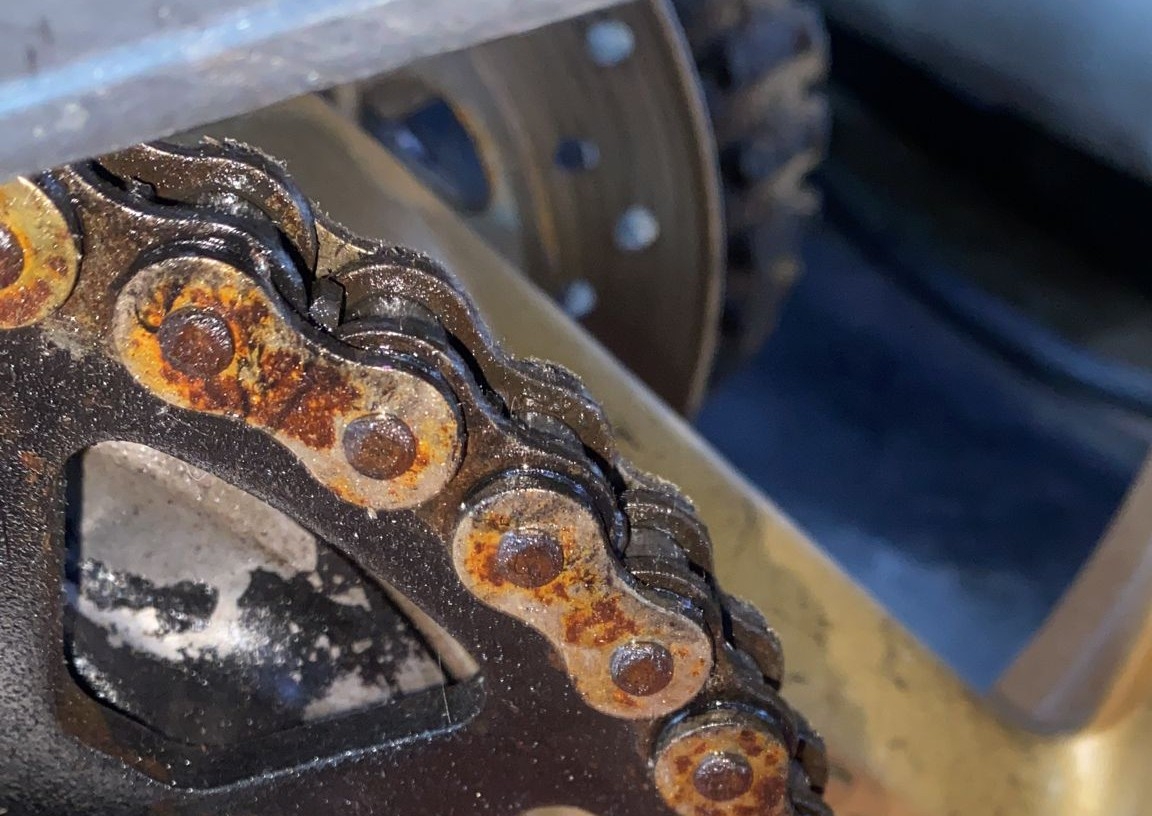 Chain and sprocket replacement 