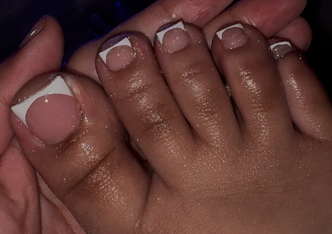 𝐀𝐜𝐫𝐲𝐥𝐢𝐜 𝐓𝐨𝐞𝐬 + 𝐑𝐨𝐬𝐞 𝐥𝐮𝐱 𝐩𝐞𝐝𝐢𝐜𝐮𝐫𝐞🎀