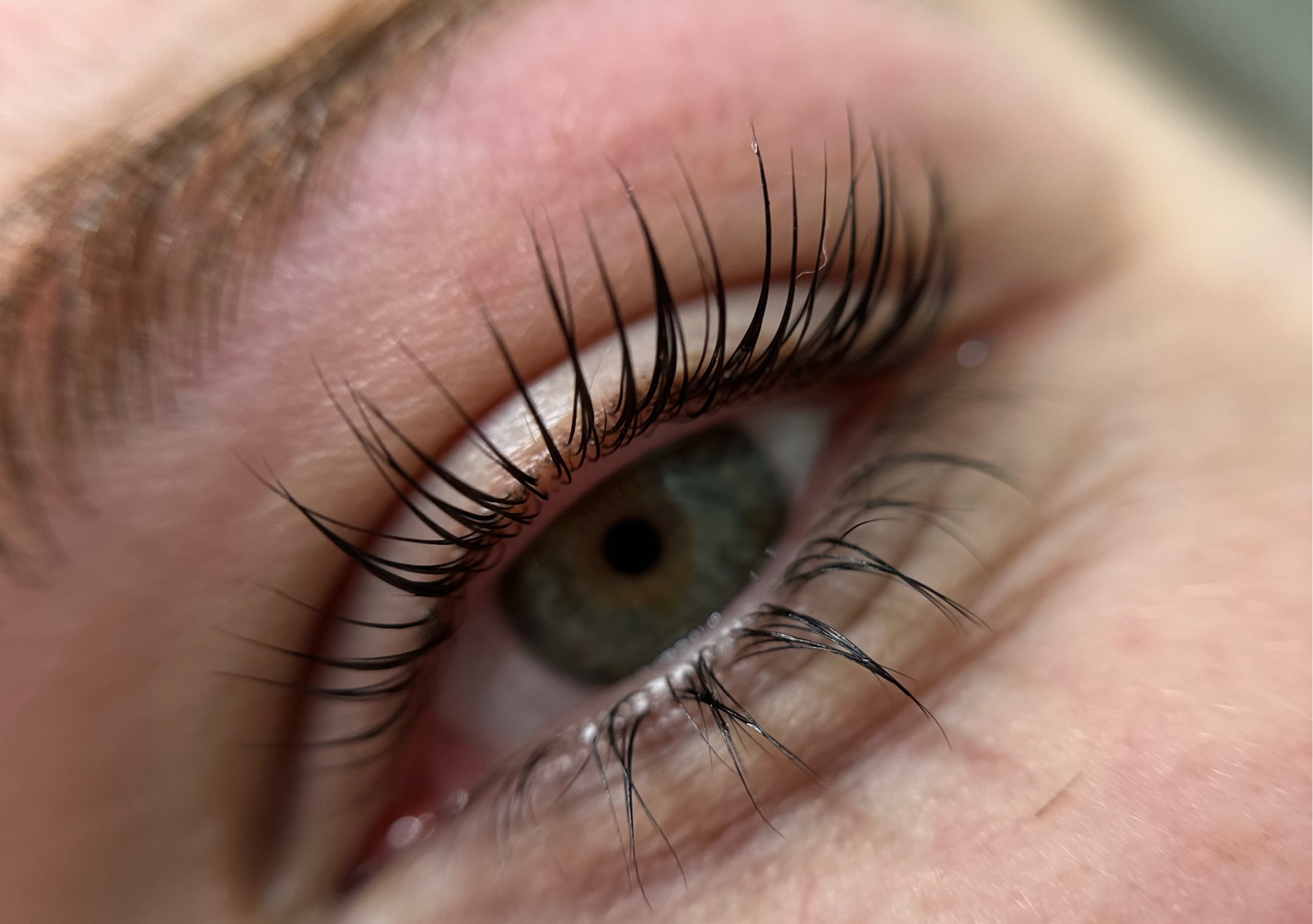 Wimpernlifting ohne farbe