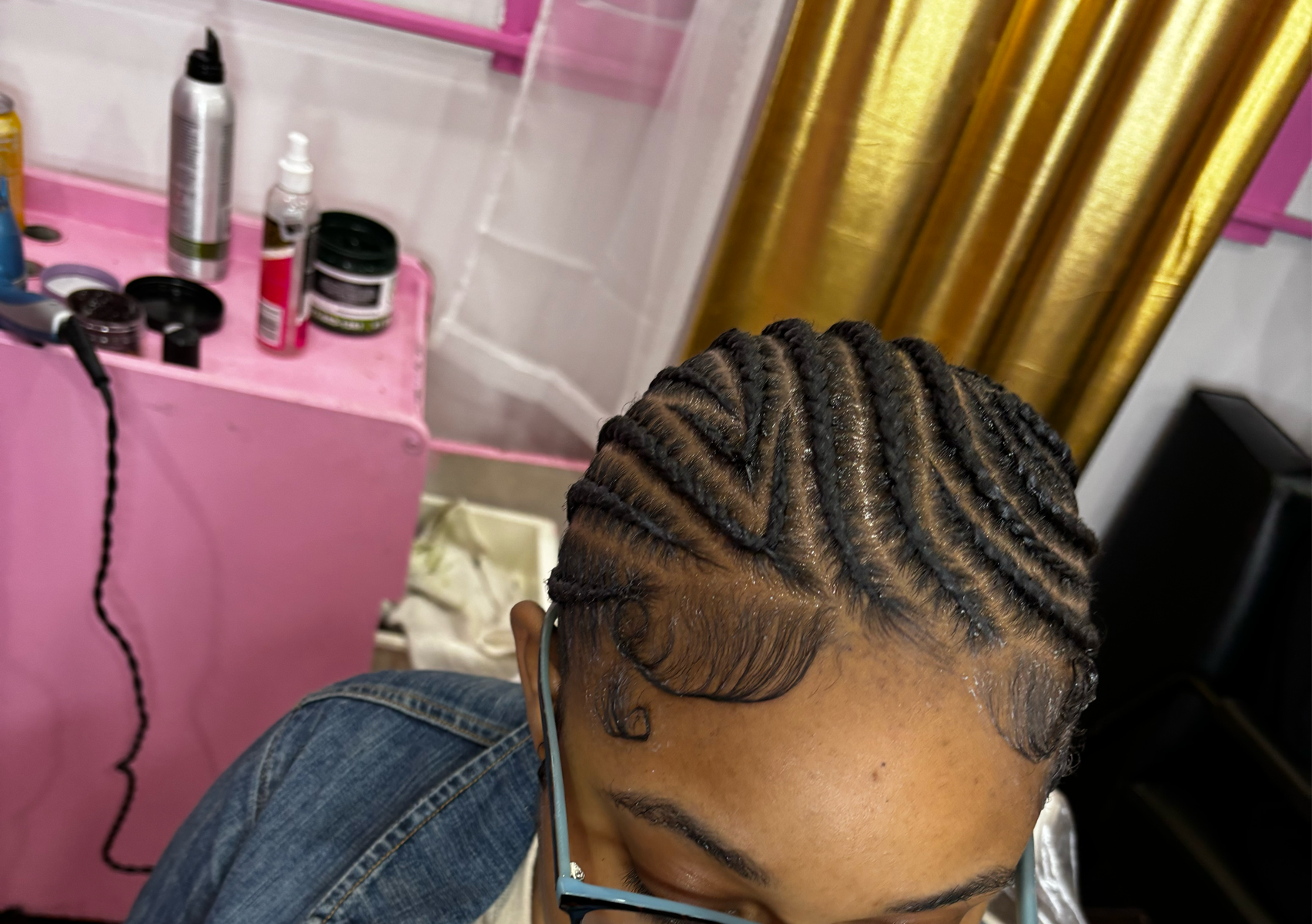 10+ stitch/ alicia keys braids