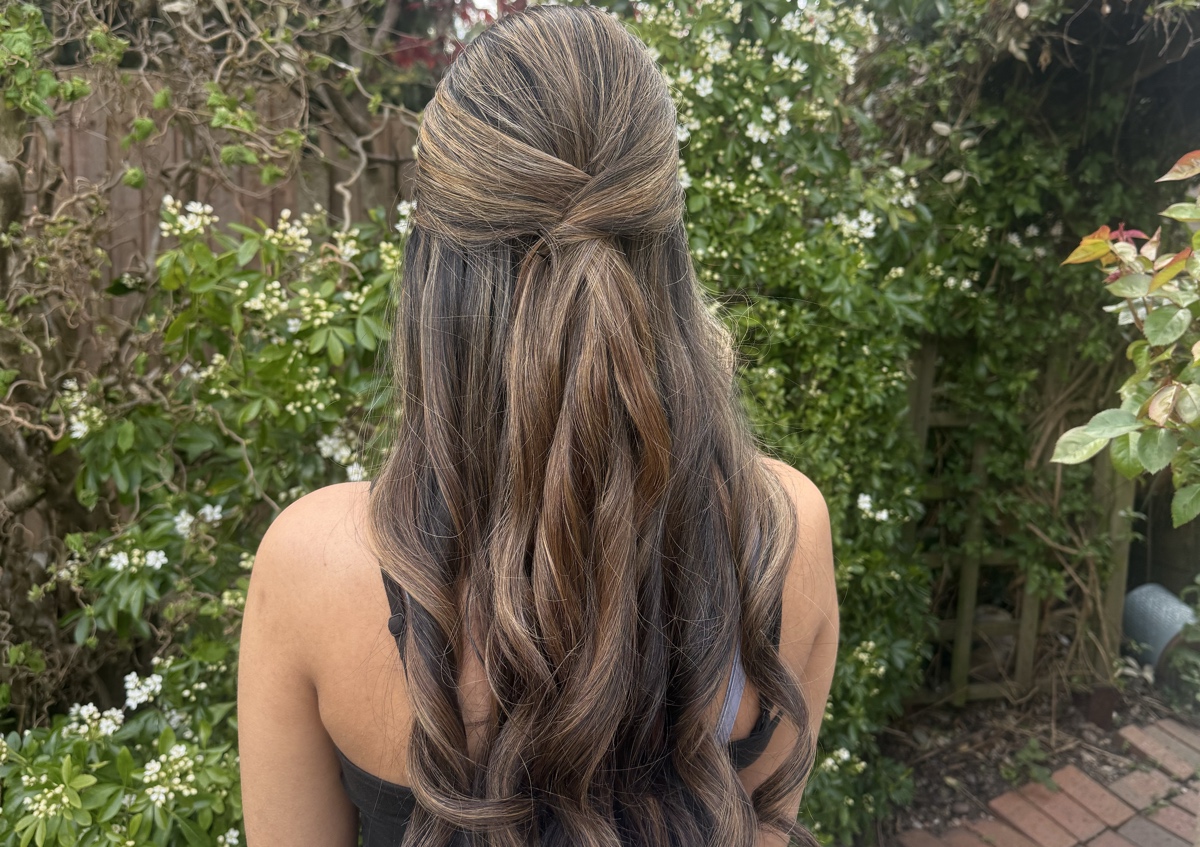 Half up half down