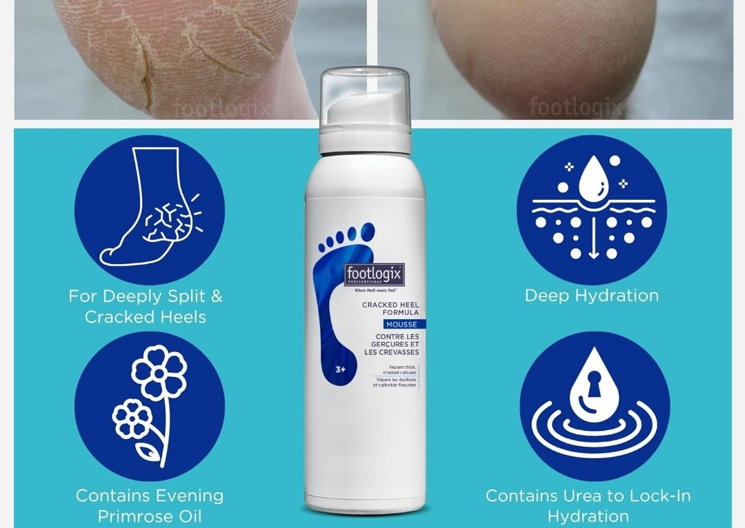 Footlogix (Cracked heel ) 3+