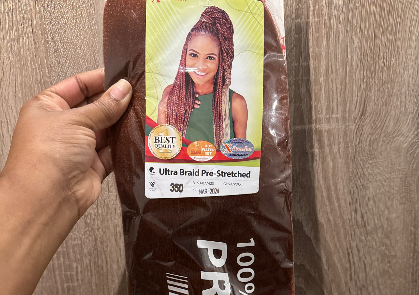 Expressing pre stretched