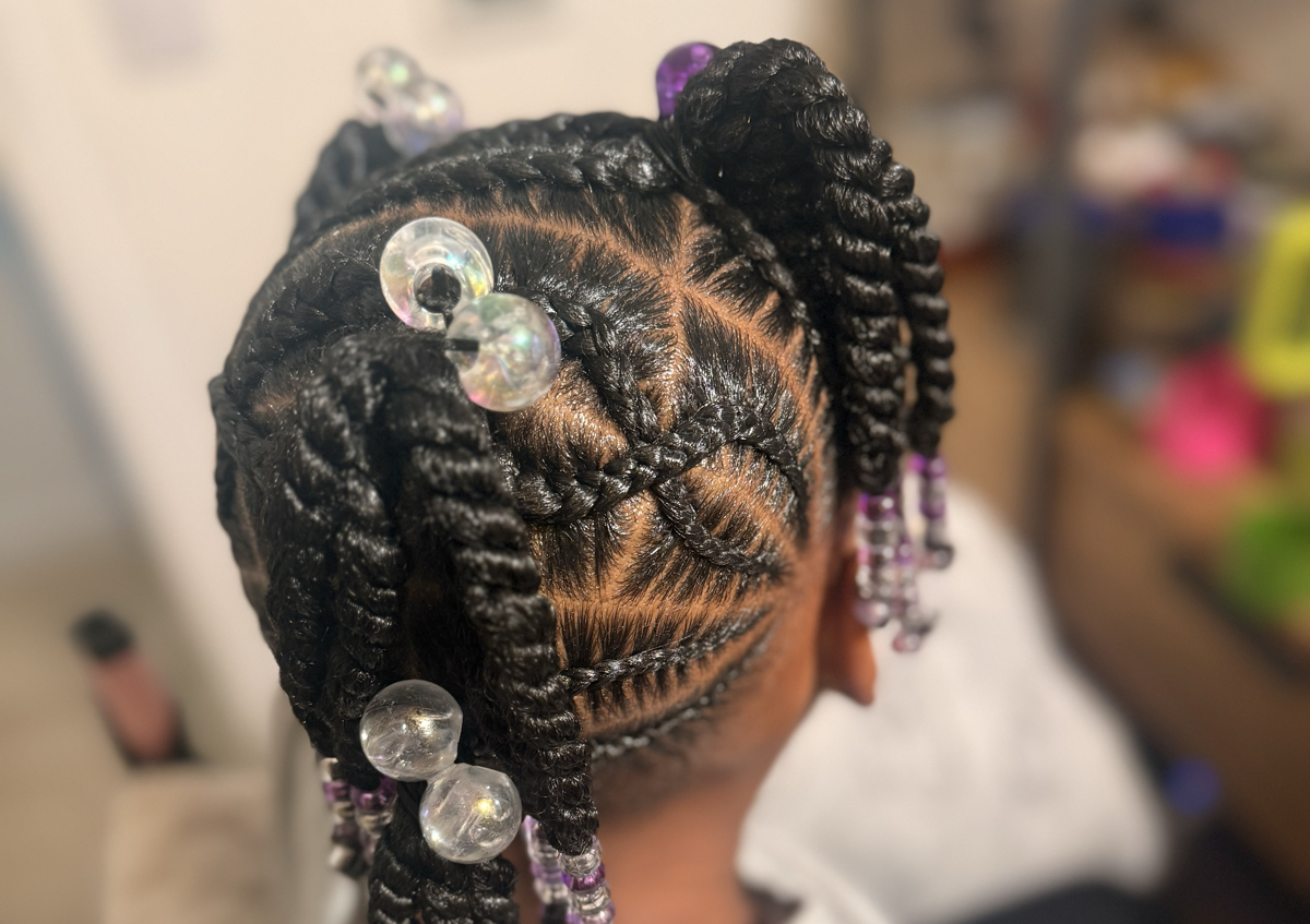 Kids braid (natural)