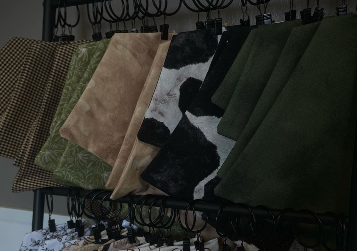 trip to look at available dog bandanas in my studio