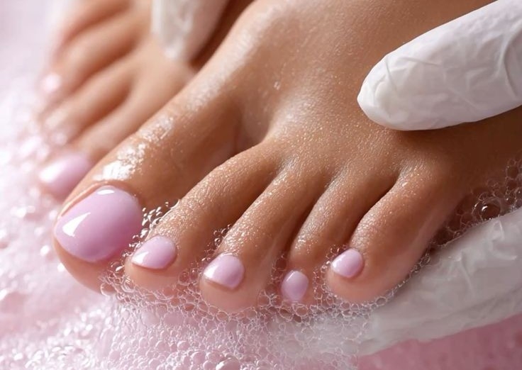 Classic Pedicure W/Gel Polish (NO CALLUS REMOVER)