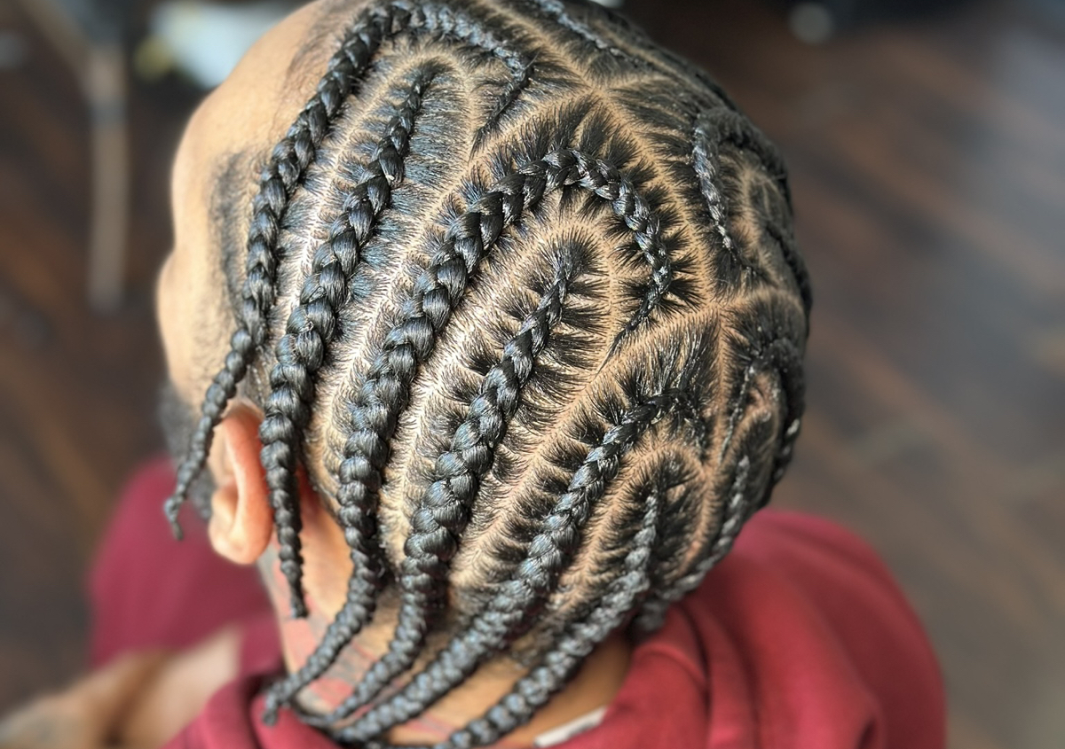 Men braids
