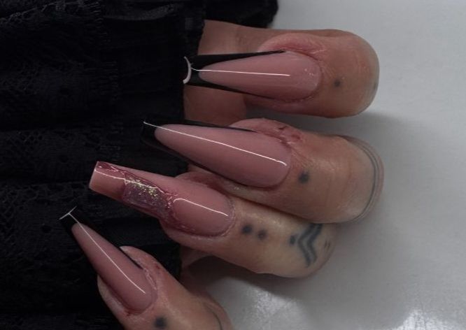 Nageldesign lang