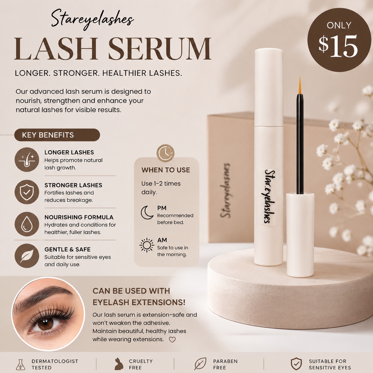 Lash serum
