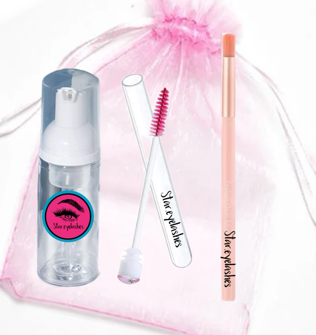 after care set (shampoo/brush/pocket wand)