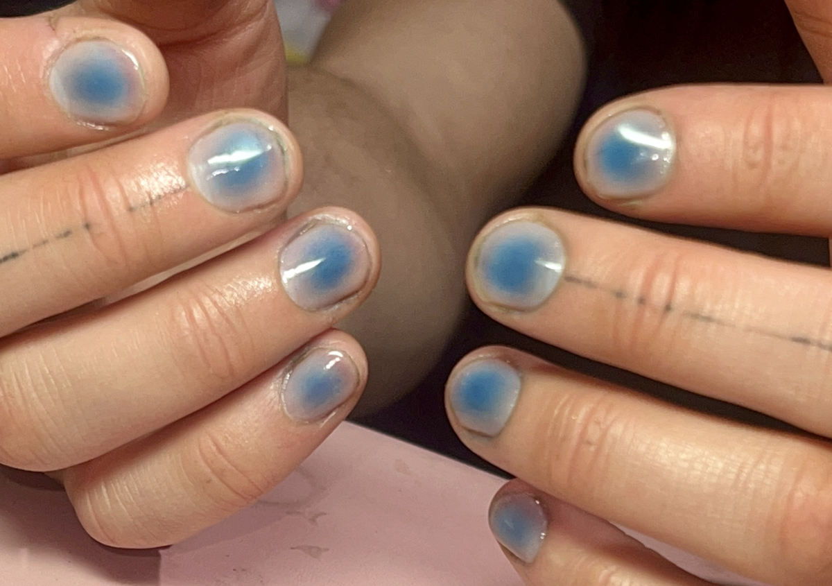 Builder gel manicure