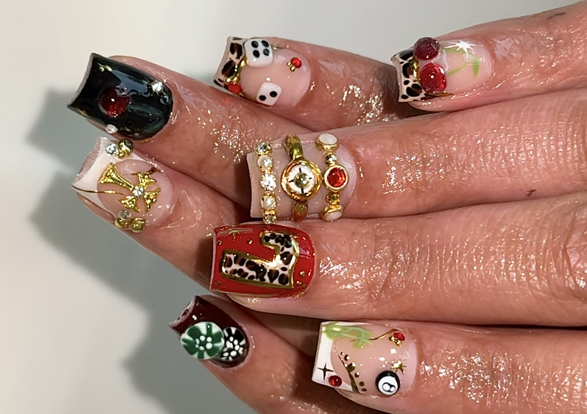 Recreation nail art (Extra) (1/5)