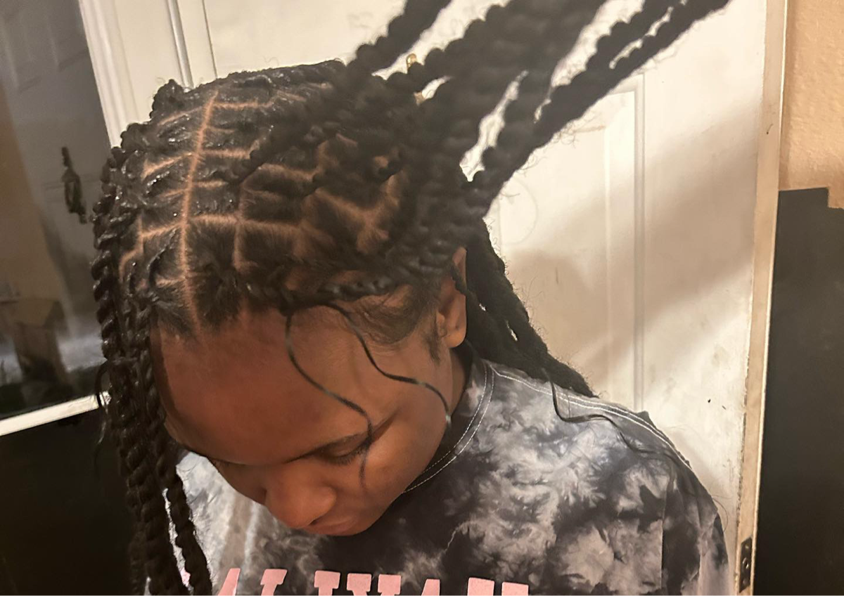 Extended Boho Invisible Locs