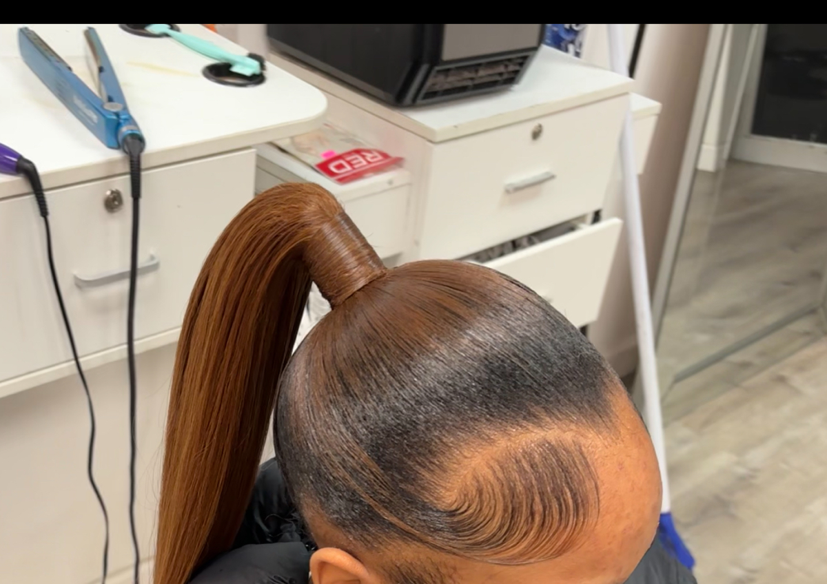 (Mid,low, High)basic Ponytail