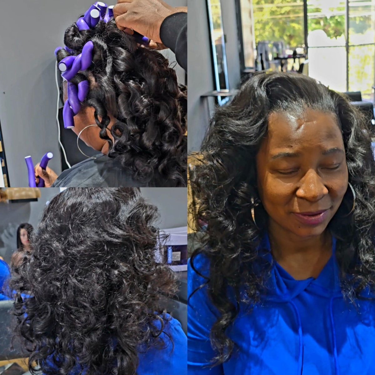 Sew-in (Wash & Curling)