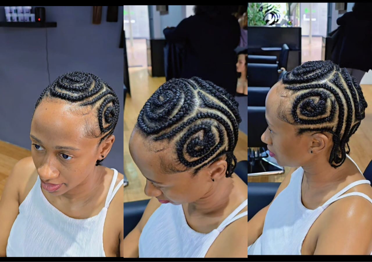 Braided Bald Head