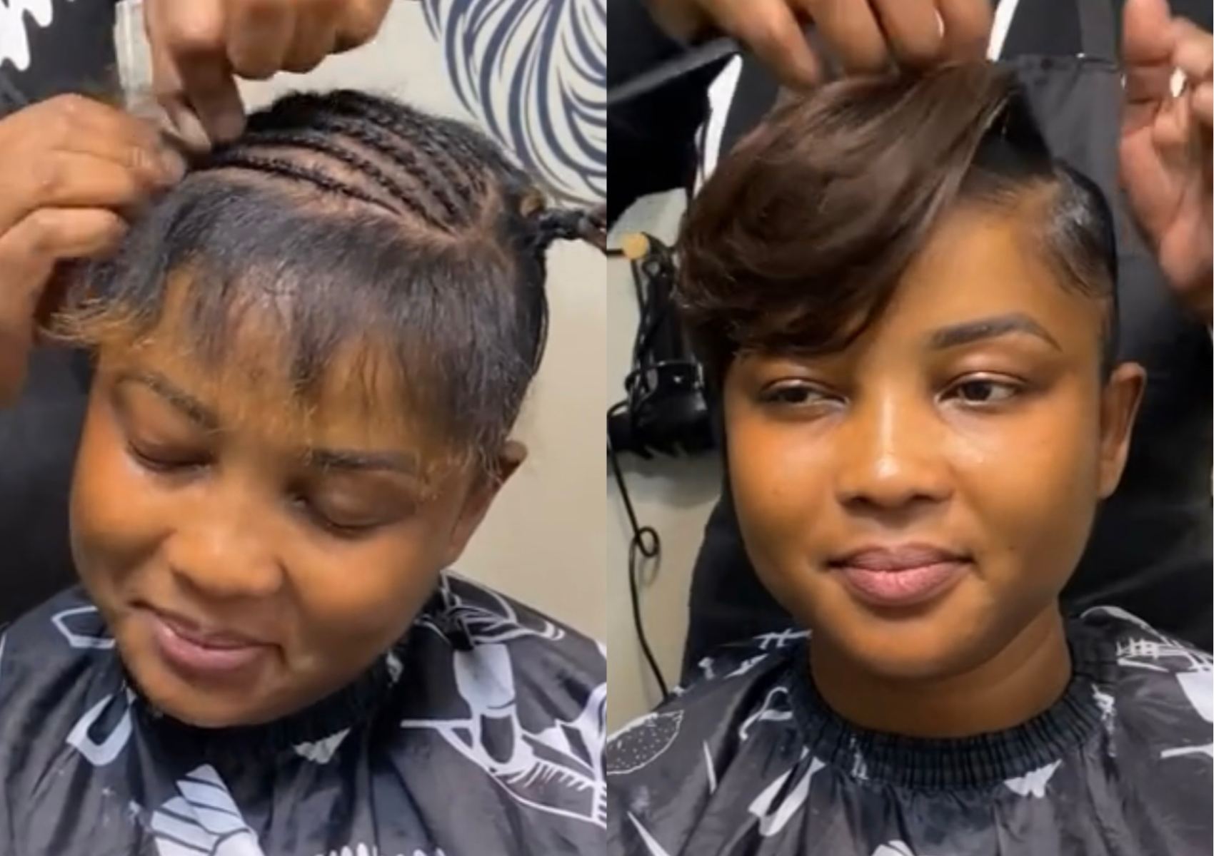 Pixie (black/ natural colour Brazilian)