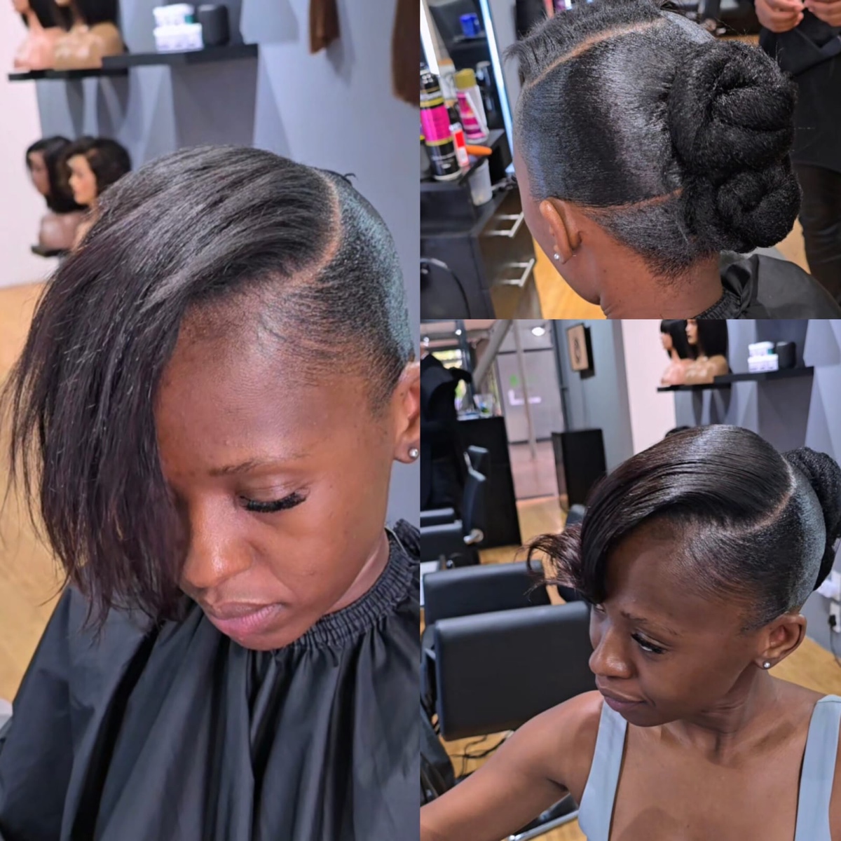 Gel-up Pony with a bangs/fringe