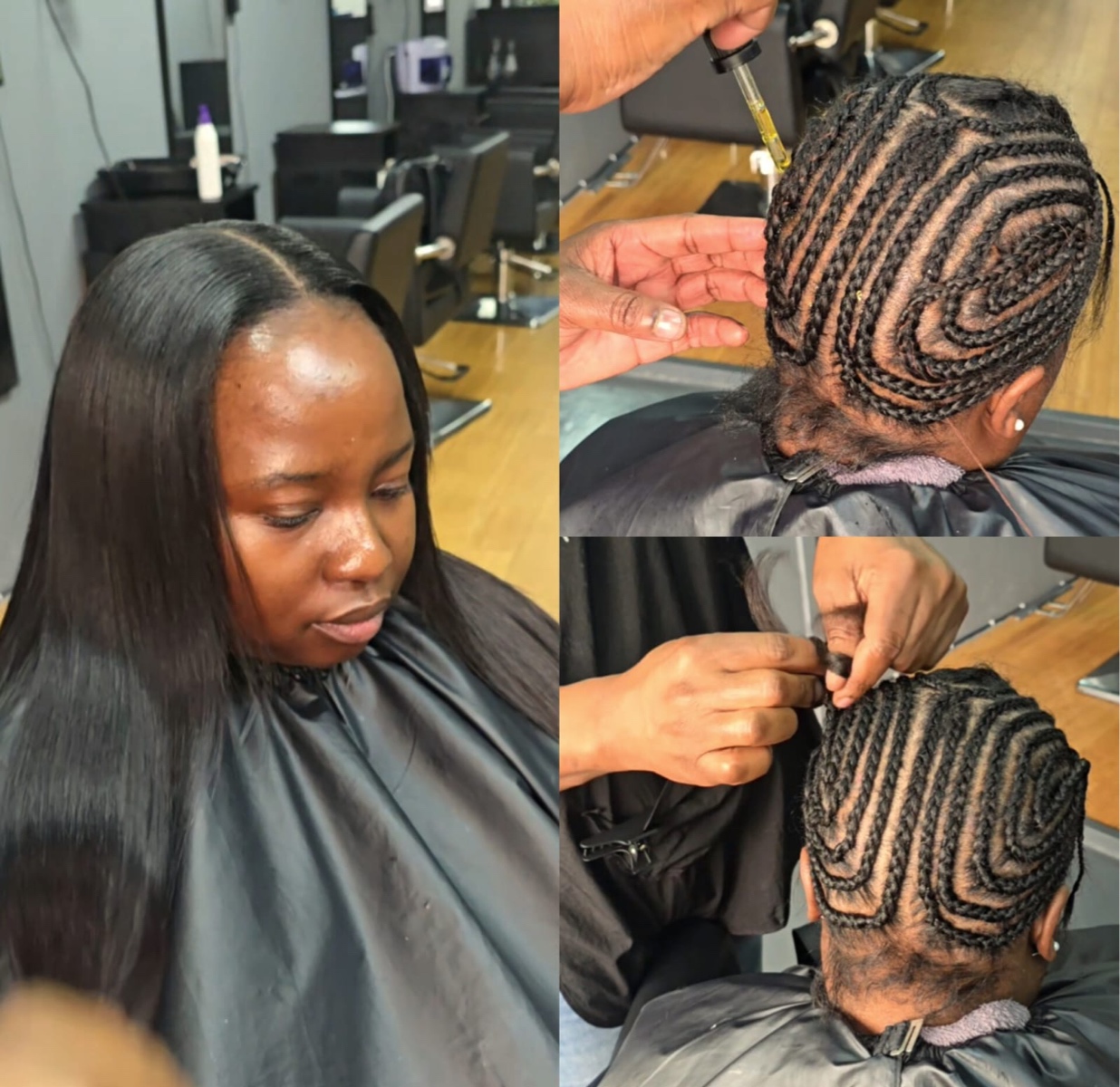 Seamless sew-in