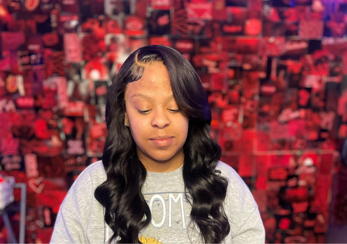  Closure Wig Touch Up