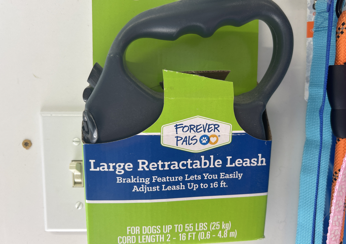 Large retractable leash